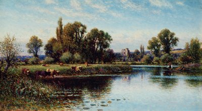 Medmenham Abbey by Alfred Augustus Glendening
